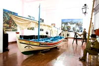 Traditional boat exhibit