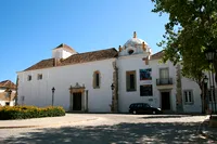 Fassade eines Klosters in Faro