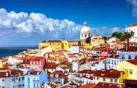 Blick auf das Stadtbild von Lissabon