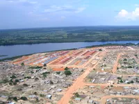 Aerial view of Soyo