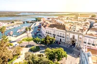 Фару, Португалия Вид с воздуха