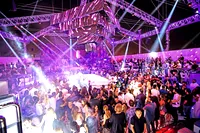 Club scene with lights