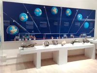 Museum geological exhibit