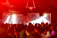 Nightclub DJ scene