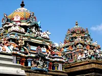 Escultura do templo de Chennai