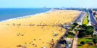 Spiaggia di Marina Chennai