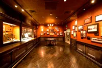 Sala de exposições do Museu da Máfia