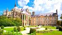 Jardines de la catedral de Reims