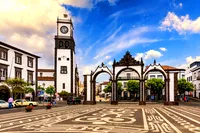 Praça da cidade de Faro