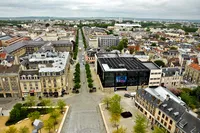 Aerial view of Reims