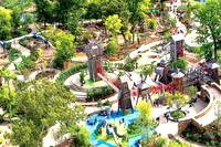 Luftaufnahme des Parks