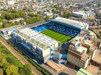 Vue aérienne de Stamford Bridge
