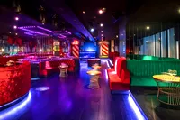 Luxe nightclub interior