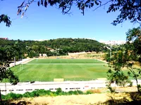 Vista do campo desportivo