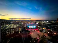 Twilight over T-Mobile Arena